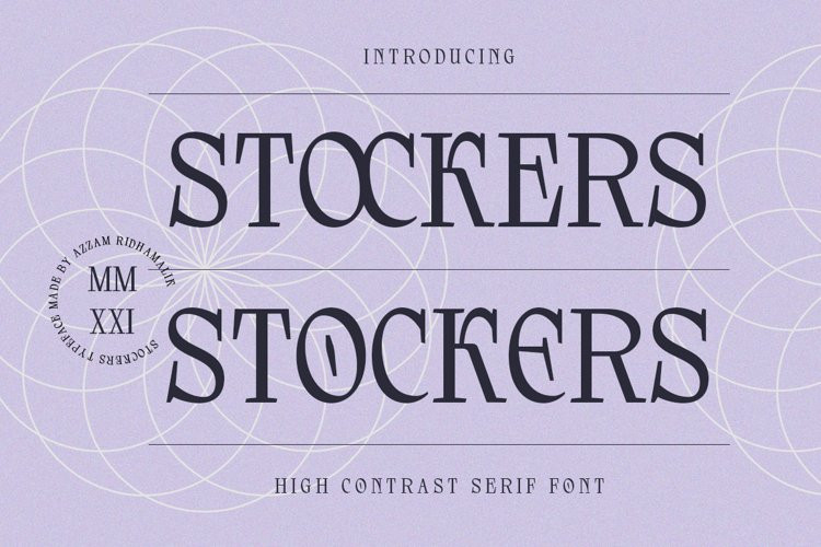 Stockers Font Stockers Font
