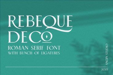 Rebeque Deco Font