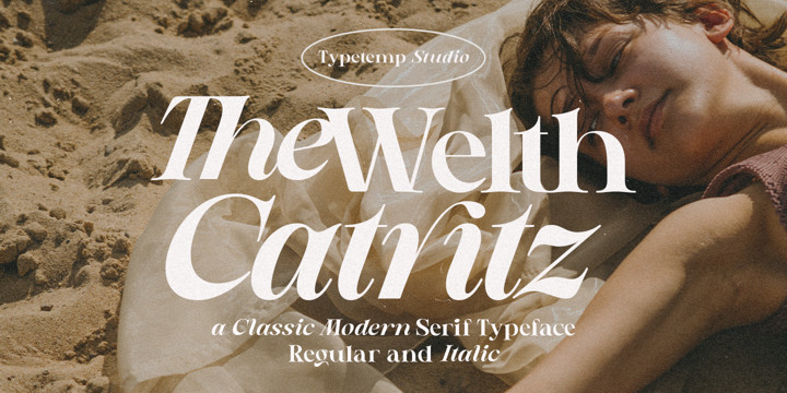 Welth Catritz Font Family Welth Catritz Font Family