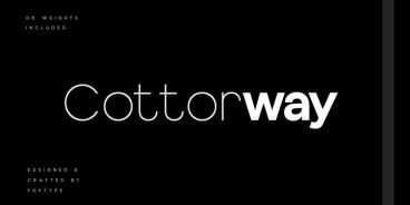 Cottorway Font Family