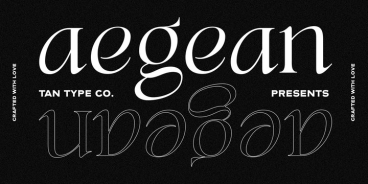 TAN Aegean Font