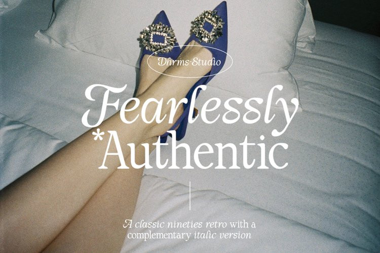 Fearlessly Authentic Font Fearlessly Authentic Font