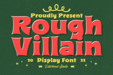 Rough Villain Font