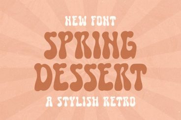 Spring Dessert Font