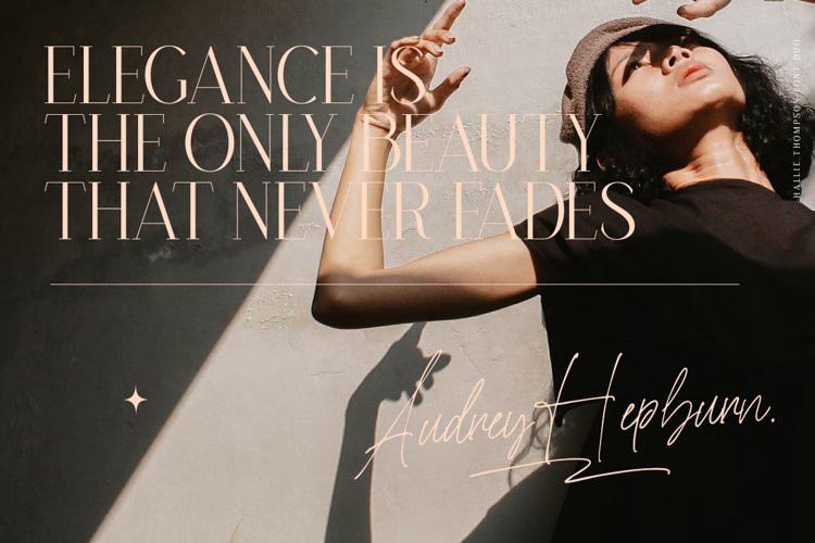 Hallie Thompson Font