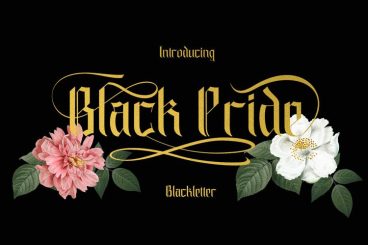 Black Pride Font