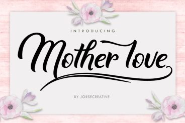 Mother love Font