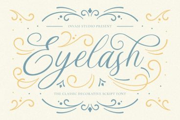 Eyelash Font
