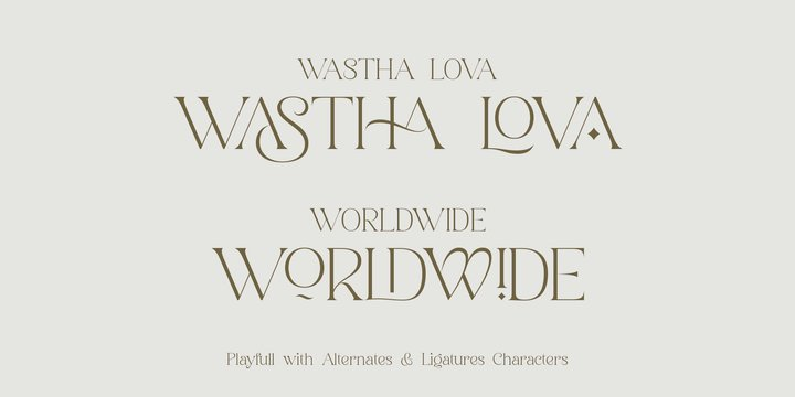Klaristha Font Family
