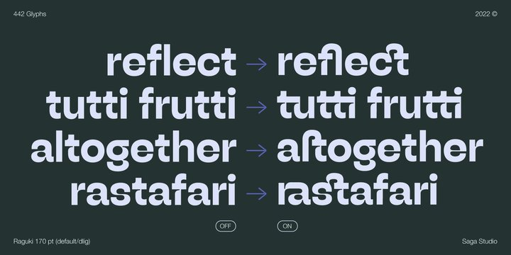Raguki Font