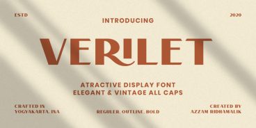 Verilate Font
