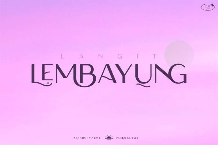 Langit Lembayung Font