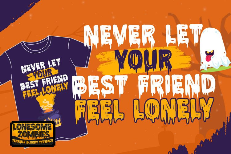 Lonesome Zombies Font