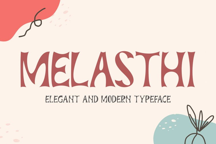 Melasthi Font Melasthi Font