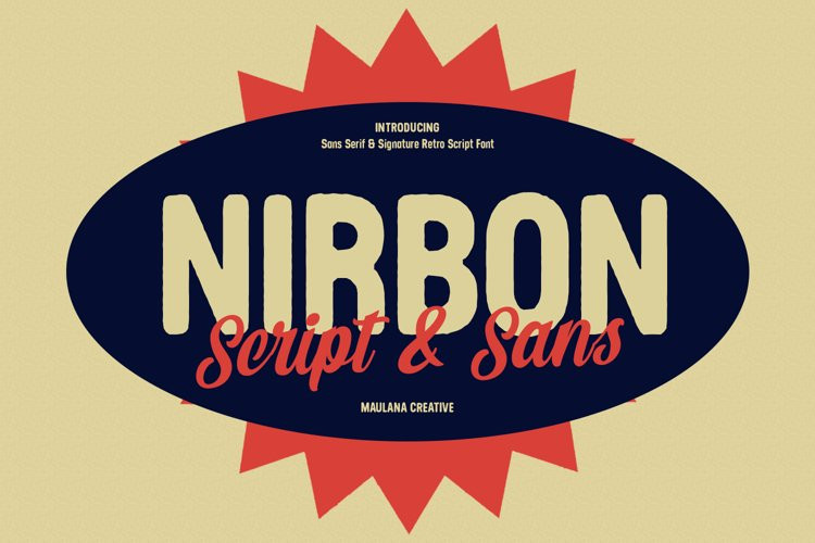 Nirbon Duo Font Nirbon Duo Font
