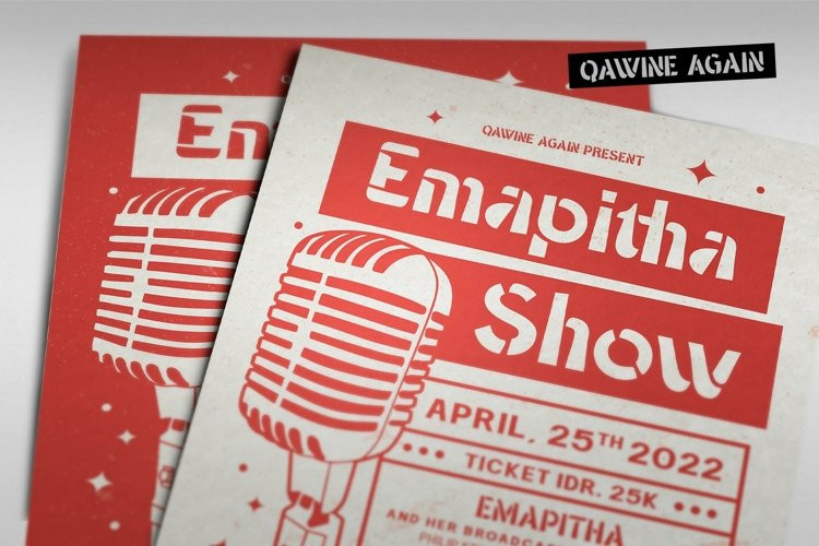 Qawine Again Font