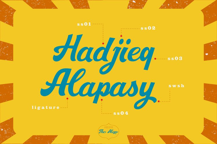 The Alepo Font