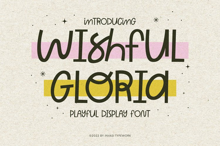 Wishful Gloria Font Wishful Gloria Font