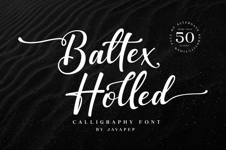 Baltex Holled Font Baltex Holled Font