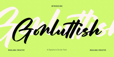 Gorluttish Font