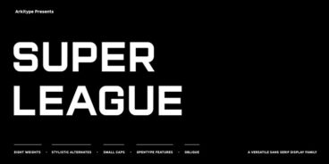 Super League Font Family