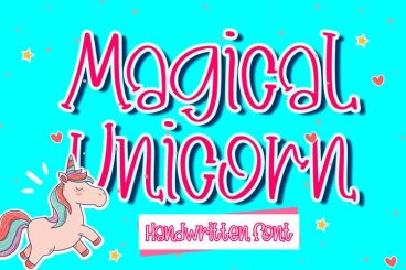 Magical Unicorn Font