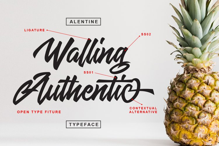 Alentine Typeface