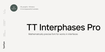 TT Interphases Pro Font Family