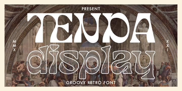 Tenda Display Font Family Tenda Display Font Family