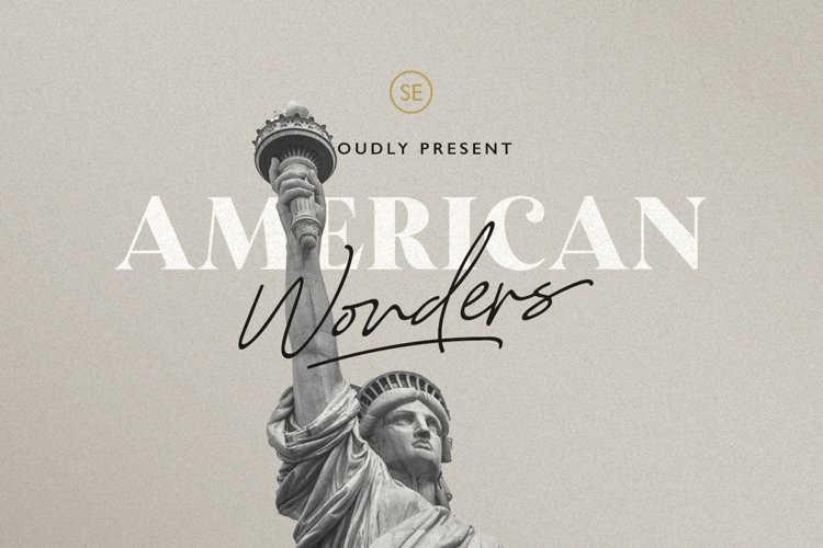American Wonders Font American Wonders Font