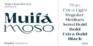 Muifamoso Font Family