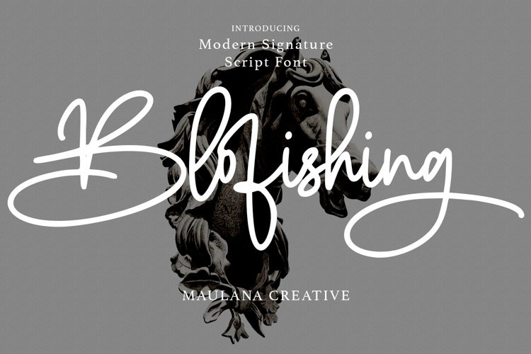 Blofishing Font Blofishing Font