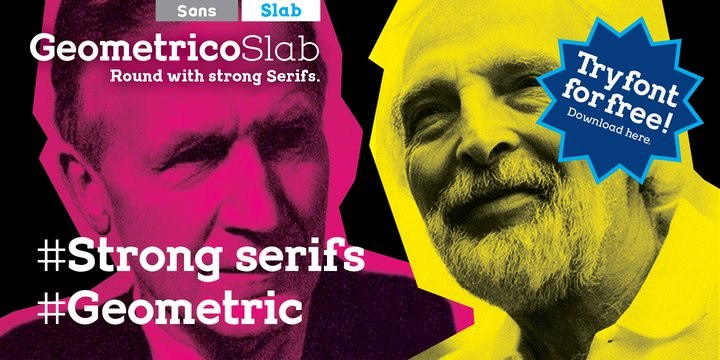 Geometrico Slab Font Family