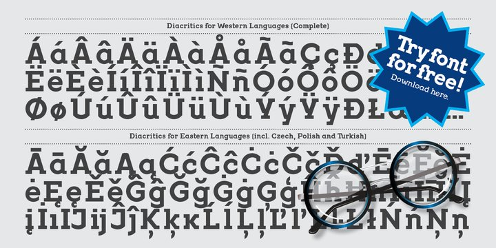 Geometrico Slab Font Family