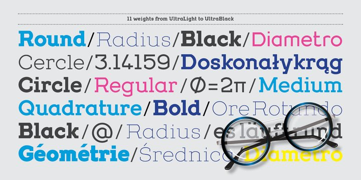Geometrico Slab Font Family