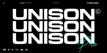 Unison Pro Font Family