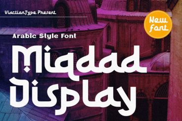 Miqdad Display Font