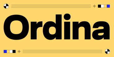 Ordina Font Family