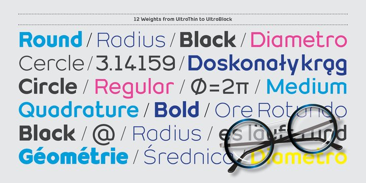 Geometrico Sans Font Family