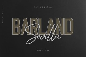 Barlan & Sevilla Duo Font