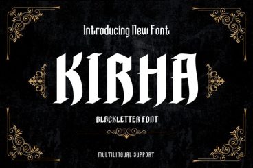 KIRHA Font