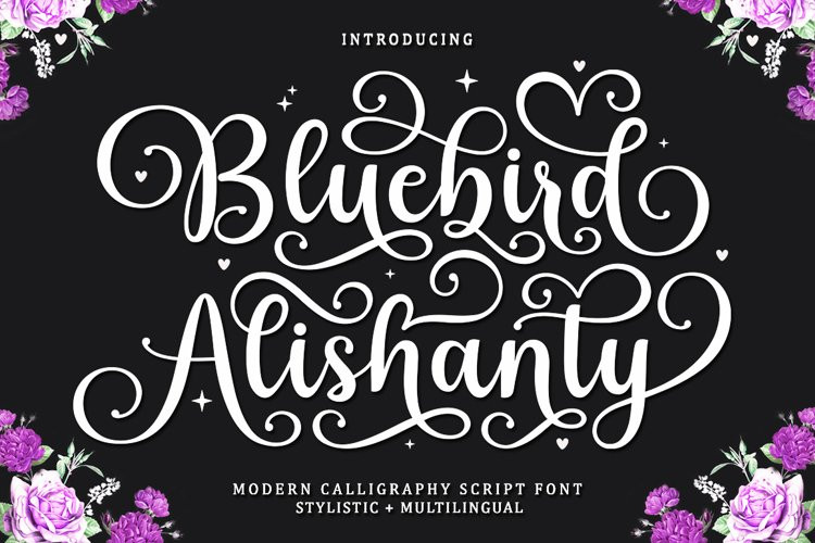 Bluebird Alishanty Font Bluebird Alishanty Font