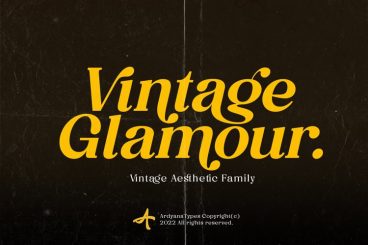 Vintage Glamour Font