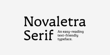 Novaletra Serif CF Font Family