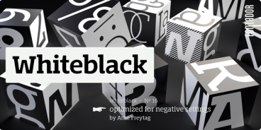 Whiteblack Font Family