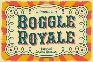 Boggle Royale Font
