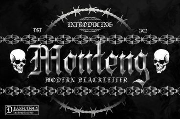 MONTENG Font