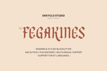Fegakines Font
