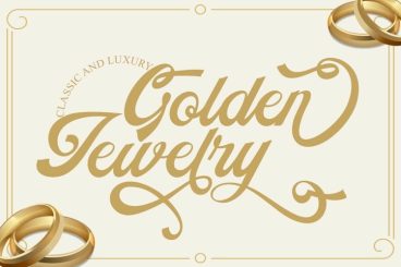 Golden Jewelry Font