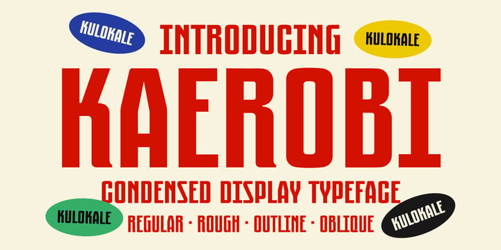 Kaerobi Font Family